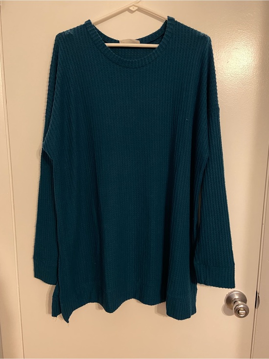 Zenana Outfitters Tops - Zenana XL Teal tunic
